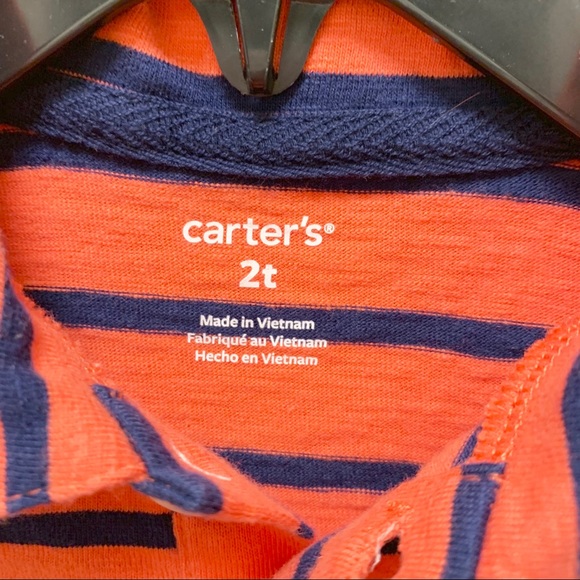 Carter’s Orange Polo Shirt - Picture 3 of 3